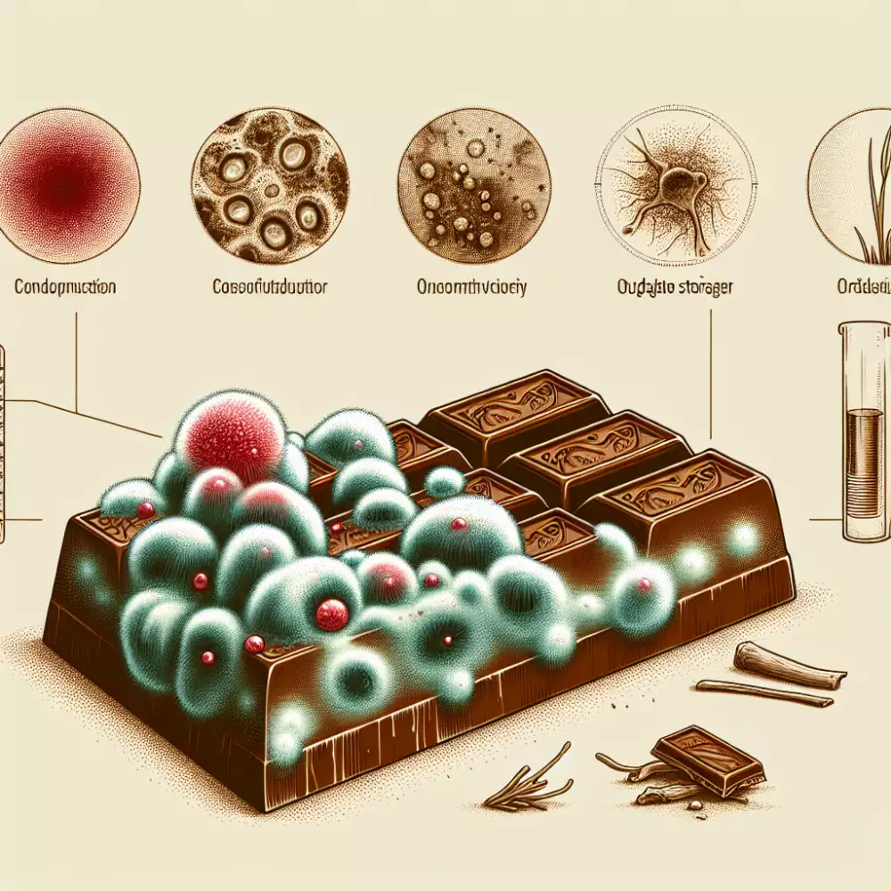 plíseň na čokoládě